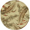 Sparta Ivory Ferns Rug - 6 Ft Round