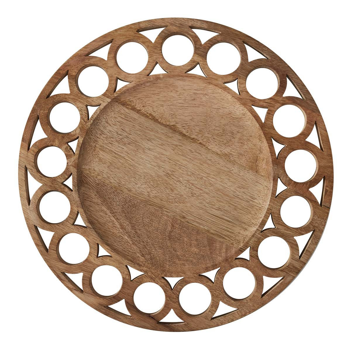 Rounded Sun Charger