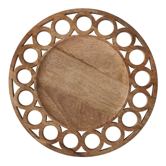 Rounded Sun Charger