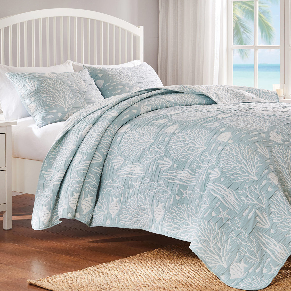 Tropical Waters Coverlet Set - Full/Queen - SALE
