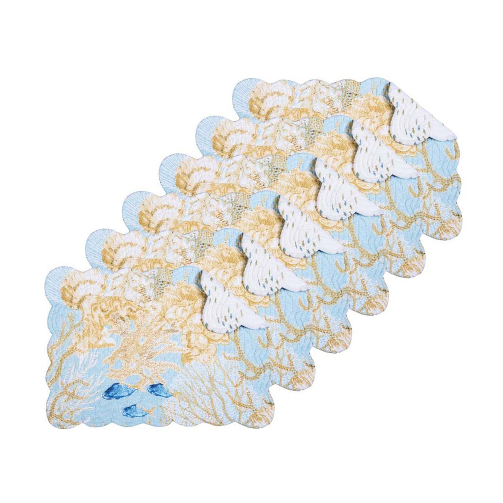 Azure Coast Placemats - Set of 6