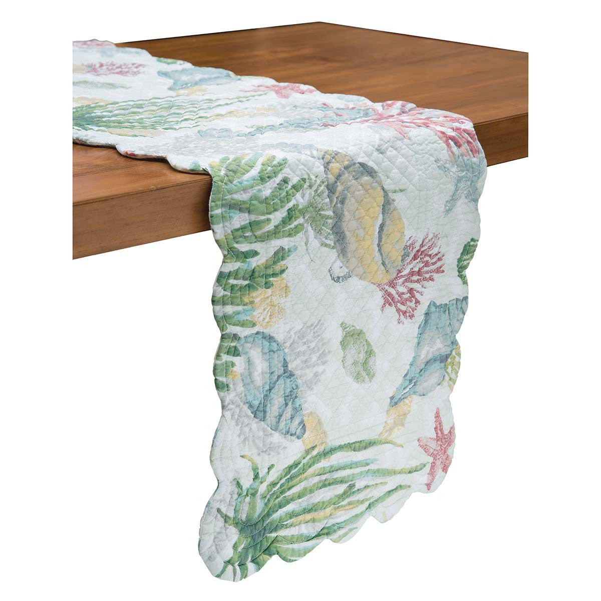 Sea Garden Escape Table Runner