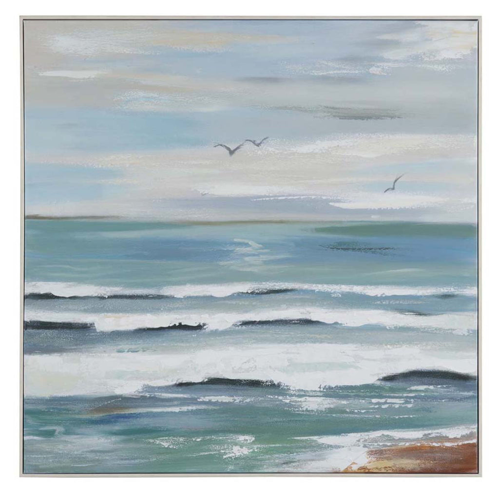 Distant Water Birds Wall Art