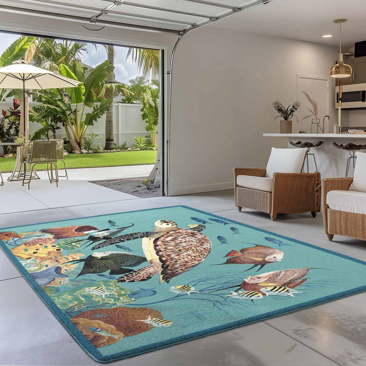 Undercurrents Rug - 4 x 5