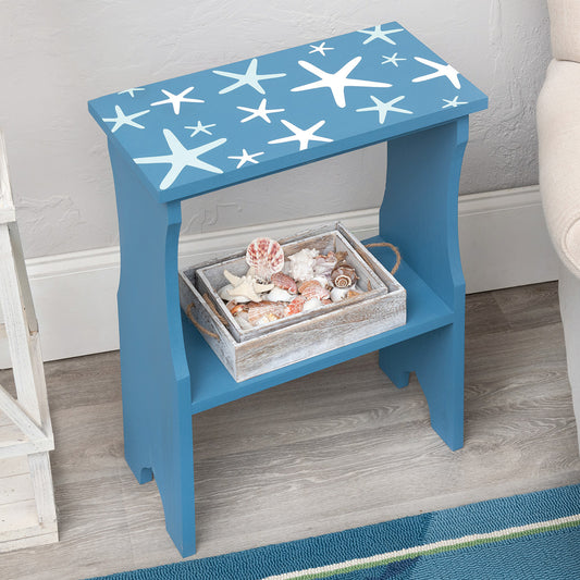 Starfish Blue Side Table