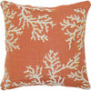 Aruba Coral Accent Pillow - Sunset