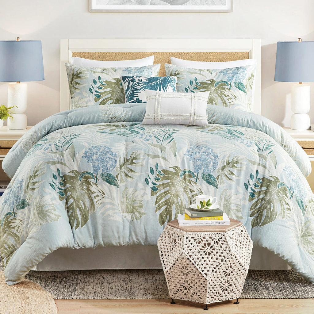 Island Palms Comforter Set - Queen