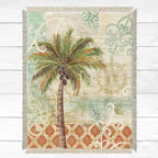 Lush Palm Throw - Large