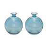 Salt Water Glass Vases - Set of 2