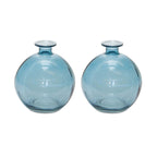 Salt Water Glass Vases - Set of 2