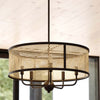 Rattan Cane Pendant Light