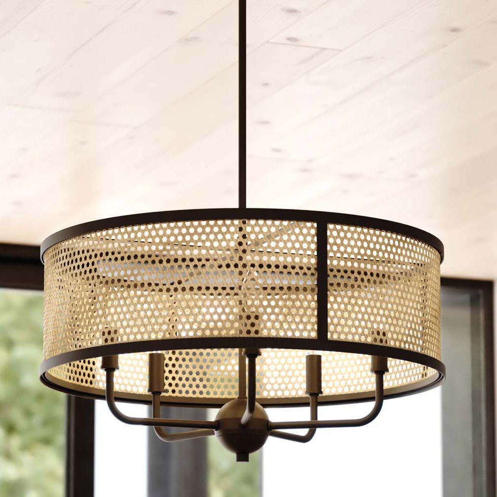 Rattan Cane Pendant Light