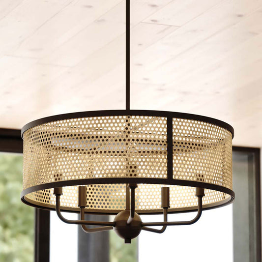 Rattan Cane Pendant Light