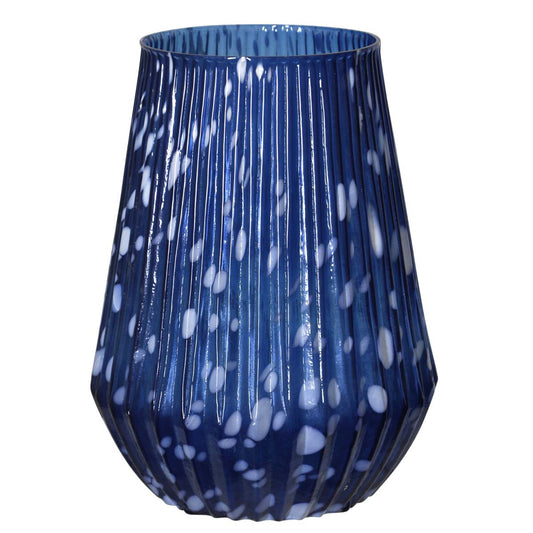 Blue Ocean Glass Vase