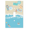 Seashore Aerial Single Switch Plate