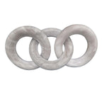 Marble Round Chain Trio - Ivory