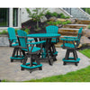 Montego Bay Table & Swivel Chair Set - OUT OF STOCK UNTIL 07/08/2026