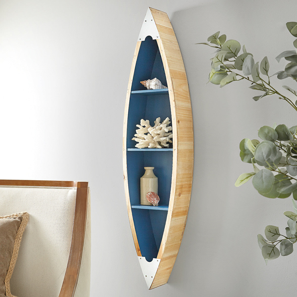 Nautical Boat Wall Shelf