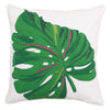 Monstera Palm Pillow