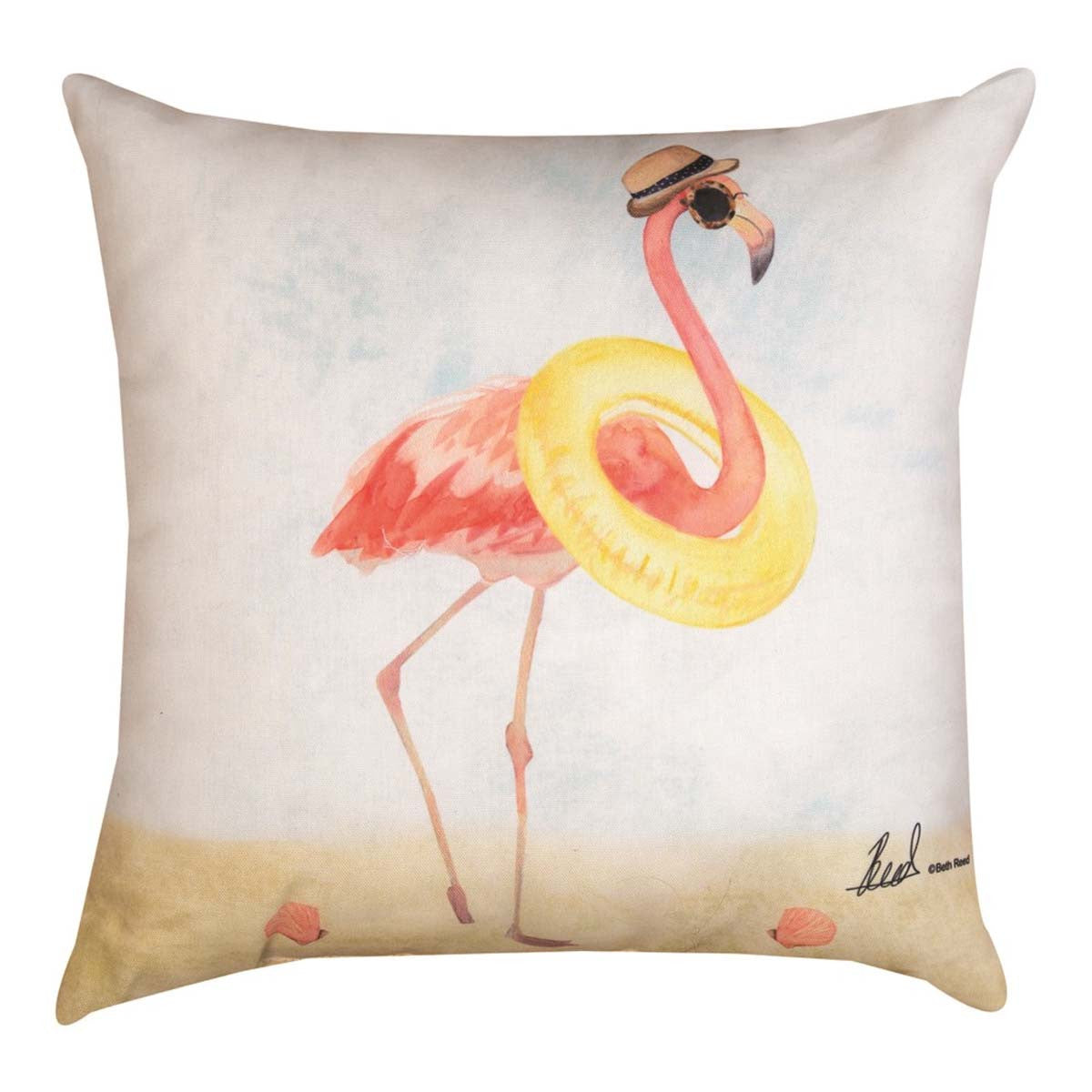 Bella Coastal Decor Pillow