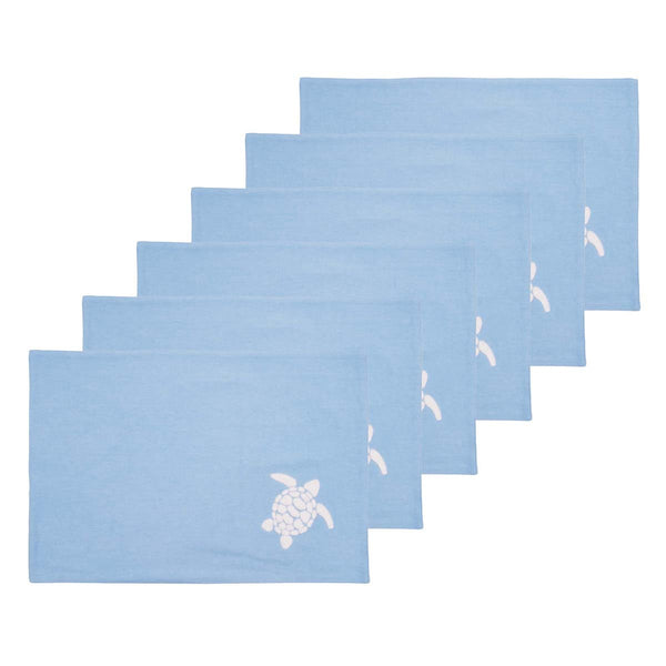 Lagoon Turtle Placemats - Set of 6