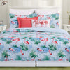 Flamingo Cove Quilt Bed Set - Twin - OVERSTOCK