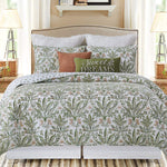 Tropical Haven Quilt Bed Set - Full/Queen - OVERSTOCK