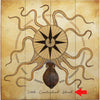 Octopus Compass Personalized Wood Sign