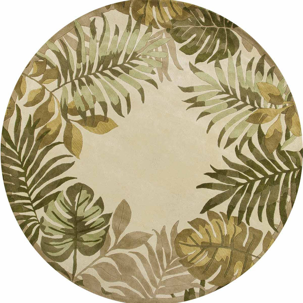 Havana Ivory Paradise Rug - 8 Ft Round