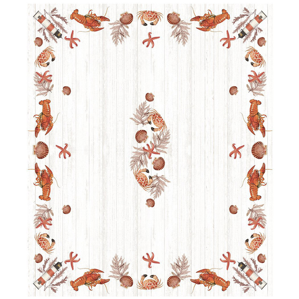 Lighthouse Feast Tablecloth - 70 x 84
