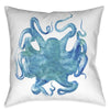 Aqua of the Deep 18 x 18 Outdoor Pillow