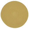 Honey Yellow Round Placemats - Set of 4