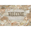 Seashell Welcome Outdoor Rug - 3 x 5