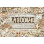 Seashell Welcome Outdoor Rug - 3 x 5