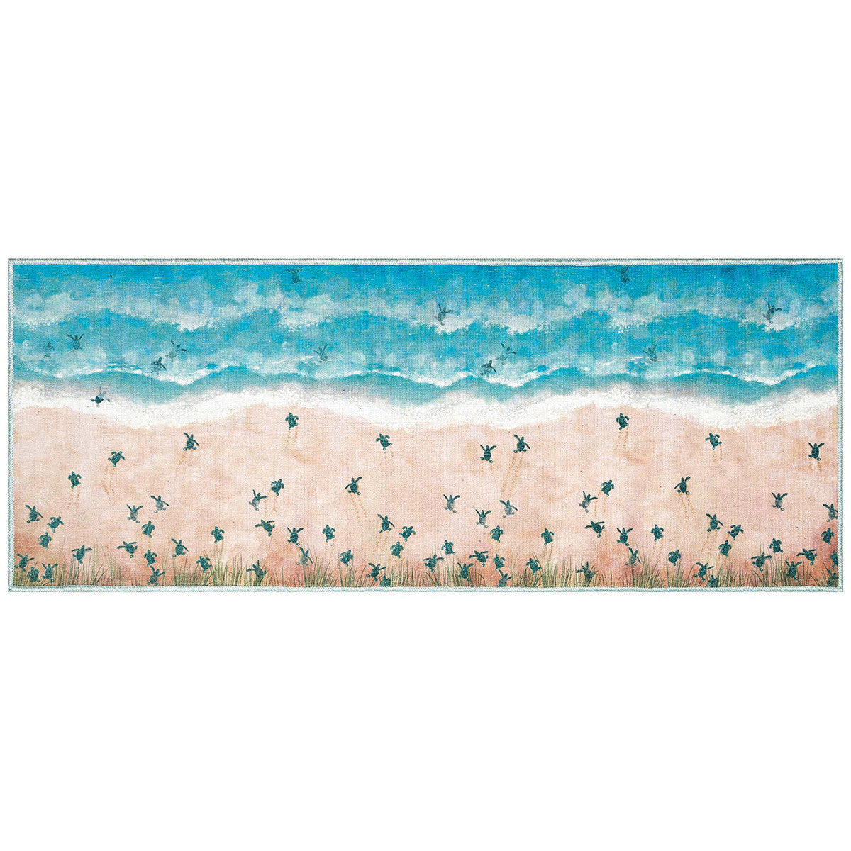 Turtle Beach Indoor/Outdoor Rug - 2 x 5