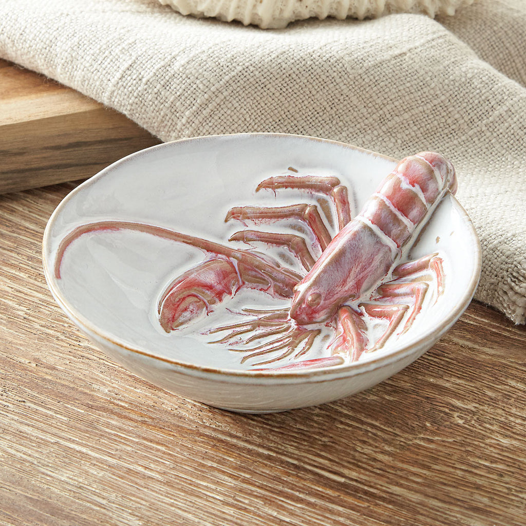 Stoneware Lobster Bowl