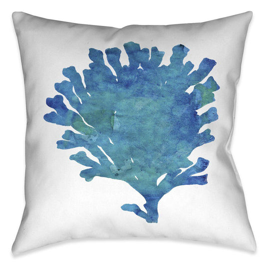 Aquamarine 18 x 18 Outdoor Pillow