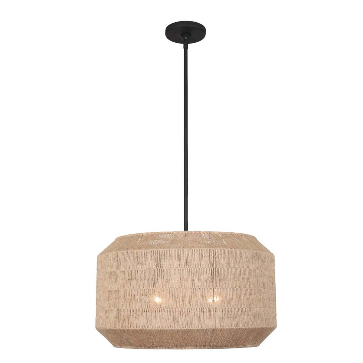 Jute Shore Pendant Light - 20 Inch