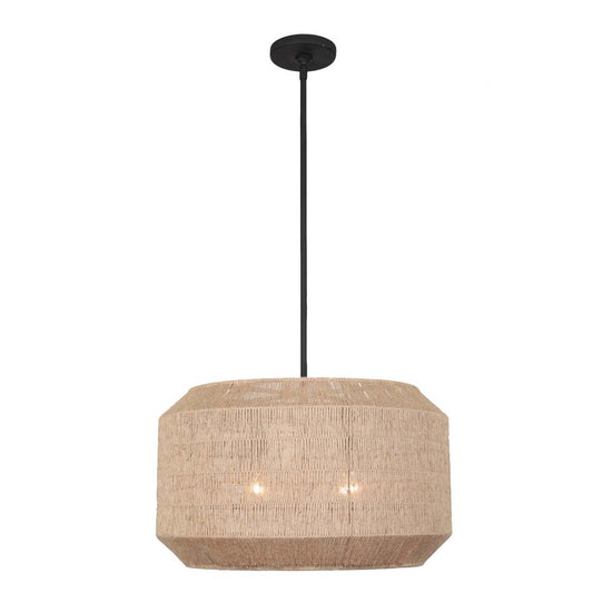Jute Shore Pendant Light - 20 Inch