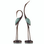 Harmonious Crane Statues - Set of 2