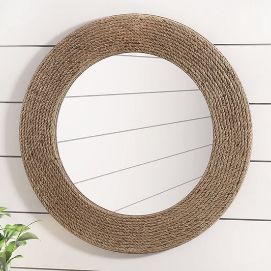 Tidewater Jute Wall Mirror - OVERSTOCK