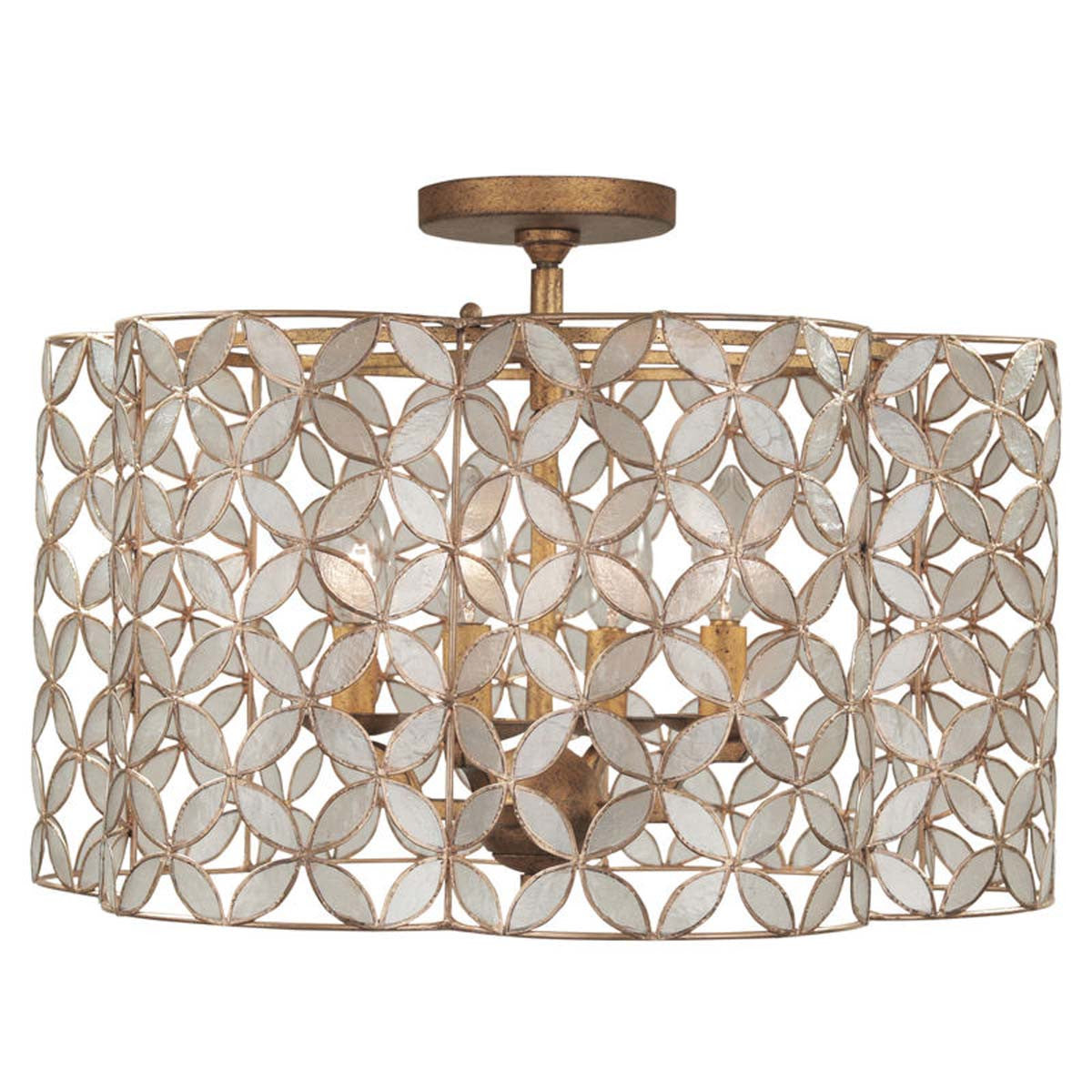 Ocean Whisper Semi Flush Light