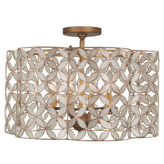 Ocean Whisper Semi Flush Light