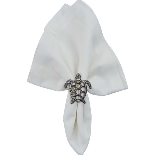 Chic Turtle Napkin Rings - Set of 4