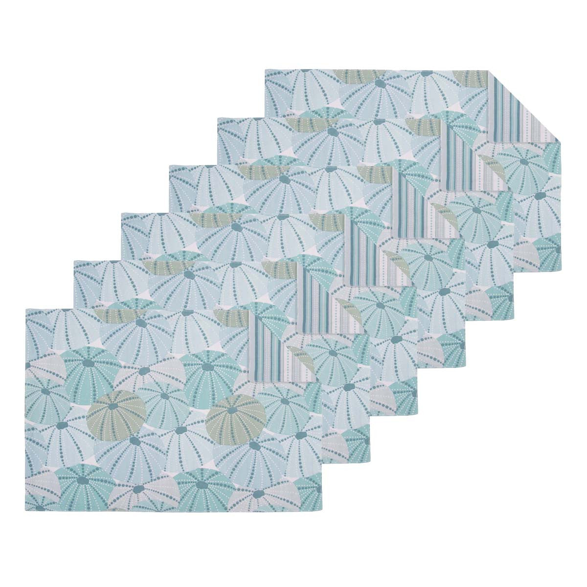 Harbor Urchin Placemats - Set of 6