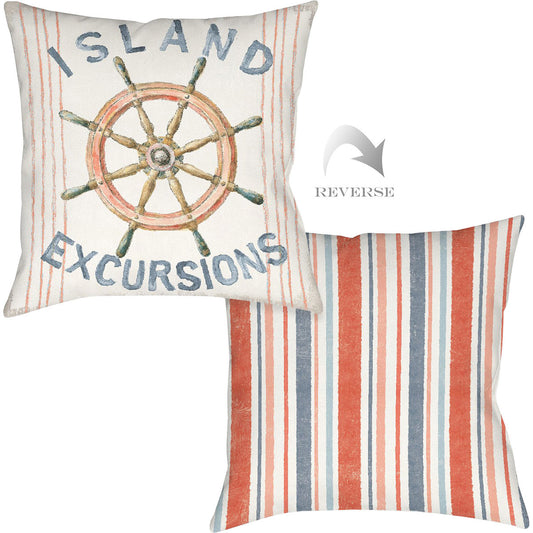 Ship's Wheel Pillow