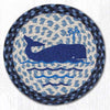 Breaching Whale Round Trivets - Set of 3