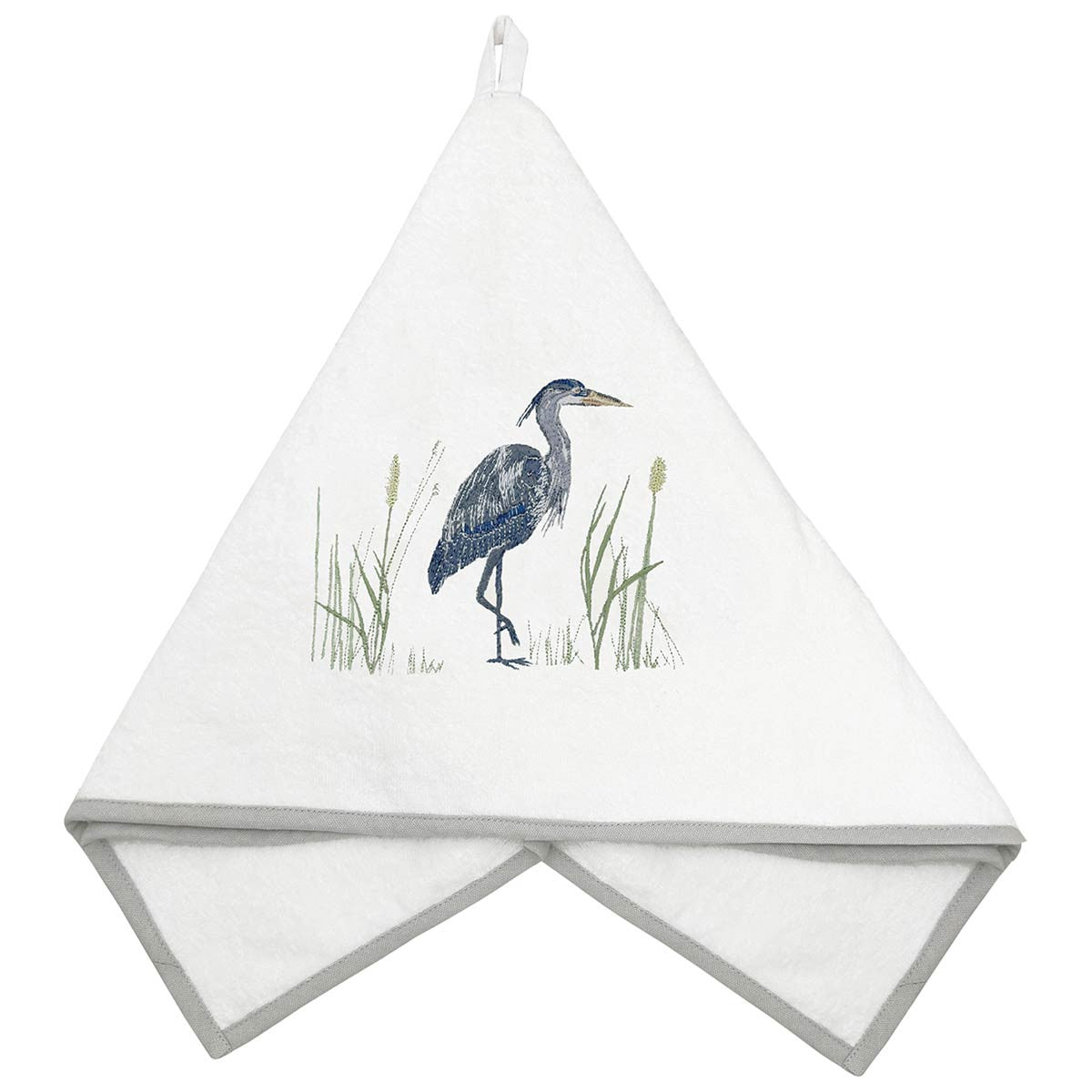 Great Blue Heron Guest Towels - Set of 2
