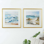 Colorful Waves Wall Art - Set of 2