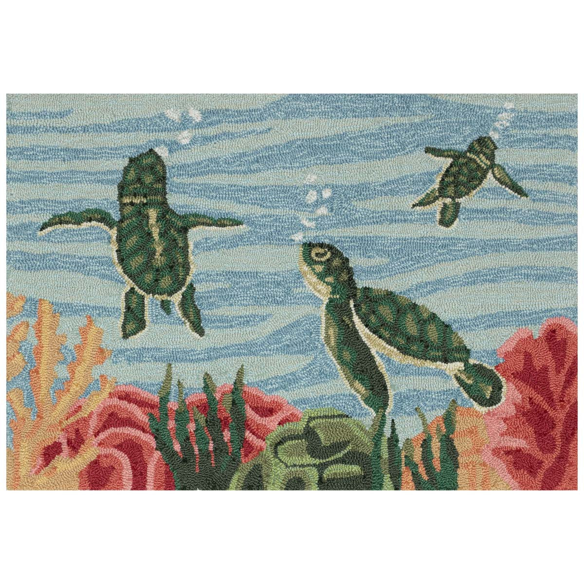 Turtle Trail Floor Mat - 2 x 3 - OUT OF STOCK UNTIL 10/28/2026